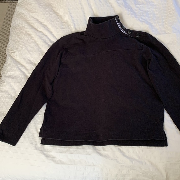 J. Crew Button-shoulder turtleneck - Picture 2 of 5